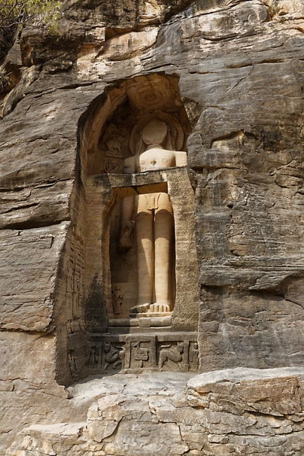 Gwalior-Statues jaïnes-068